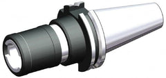 Kennametal - DV40 Taper Shank Tap Chuck Adapter - 5/16 to 7/8" Tap Capacity, 89mm Projection, Size 2 Adapter, Quick Change - Exact Tooling