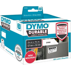 Dymo - Labels, Ribbons & Tapes Type: Multi-Purpose Label Color: White - Exact Tooling