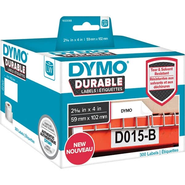 Dymo - Labels, Ribbons & Tapes Type: Shipping Labels Color: White - Exact Tooling
