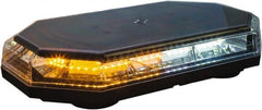 Buyers Products - Variable Flash Rate, Magnetic or Permanent Mount Emergency LED Lightbar Assembly - Powered by DC, Amber - Exact Tooling
