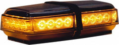 Buyers Products - Variable Flash Rate, Magnetic or Permanent Mount Emergency LED Lightbar Assembly - Powered by DC, Amber - Exact Tooling