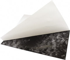 Value Collection - 12" Long, 12" Wide, Buna-N Rubber Foam Sheet - 50 to 60 Durometer, Black, -30 to 220°F, 1,000 psi Tensile Strength, Adhesive Backing - Exact Tooling