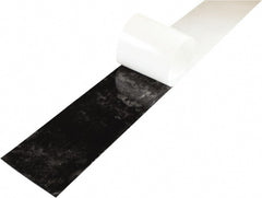 Value Collection - 3/8" Thick x 4" Wide x 36" Long, Adhesive Backed Neoprene Rubber Strip - Stock Length, 60 Shore A Durometer, 1,000 psi Tensile Strength, -20 to 170°F, Black - Exact Tooling