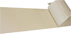 Value Collection - 1/8" Thick x 6" Wide x 36" Long, Adhesive Backed Buna-N Rubber Strip - Stock Length, 60 Shore A Durometer, 1,000 psi Tensile Strength, -30 to 220°F, White - Exact Tooling
