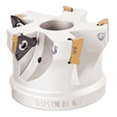 HM390 FTD D2.50-4-10-15 - 90 Degree Face Mill - Exact Tooling