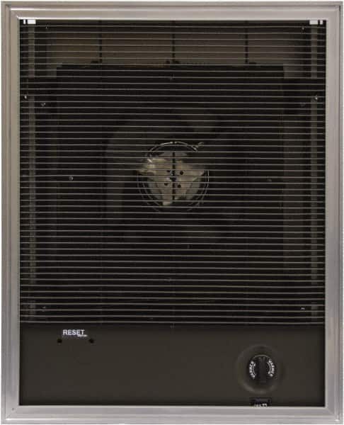 TPI - 10,239 Max BTU Rating, Wall Heater - 12.5 Amps, 240 Volts - Exact Tooling