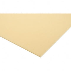 Made in USA - 0.093" Thick x 12" Wide x 24" Long, Epoxyglass Laminate Sheet - Yellow-Green, Rockwell M-110 Hardness, G10 Non FR Grade, ±0.009 Tolerance - Exact Tooling