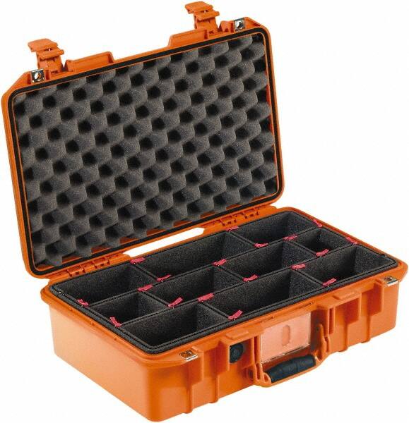 Pelican Products, Inc. - 12-51/64" Wide x 6-57/64" High, Aircase - Orange - Exact Tooling