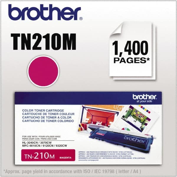 Brother - Magenta Toner Cartridge - Use with Brother HL-3040CN, 3045CN, 3070CW, 3075CW, MFC-9010CN, 9120CN, 9125CN, 9320CW, 9325CW - Exact Tooling