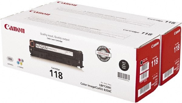 Canon - Black Toner Cartridge - Use with Canon imageCLASS LBP7200Cdn, LBP7660Cdn, MF8350Cdn, MF8380Cdw, MF8580Cdw - Exact Tooling