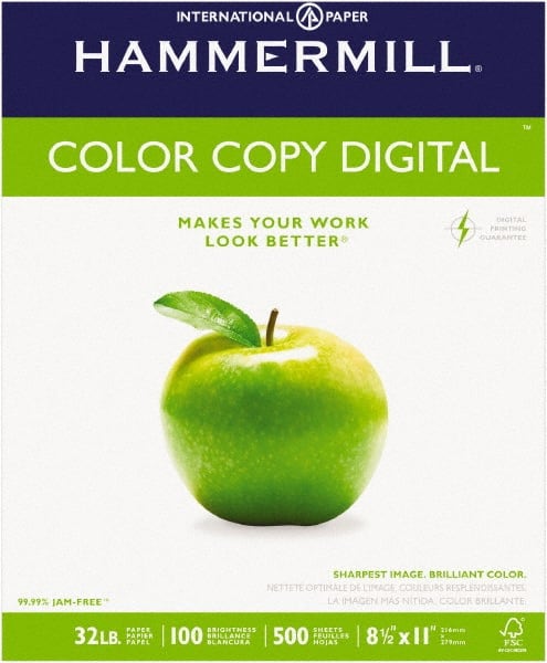 Hammermill - Photo White Colored Copy Paper - Use with Laser Printers, Offset Presses, Color Copiers - Exact Tooling