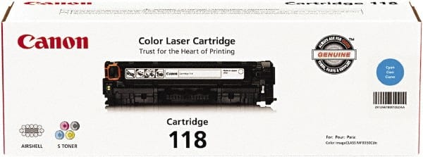 Canon - Cyan Toner Cartridge - Use with Canon imageCLASS LBP7200Cdn, LBP7660Cdn, MF8350Cdn, MF8380Cdw, MF8580Cdw - Exact Tooling