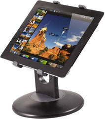 Kantek - Black Tablet Stand - Use with 7" to 10" Tablets & e-Readers - Exact Tooling