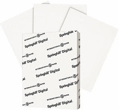 Springhill - White Copy Paper - Use with High Speed Copiers, Laser Printers, Offset Duplicators - Exact Tooling