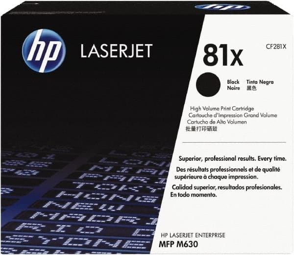 Hewlett-Packard - Black Toner Cartridge - Use with HP LaserJet Enterprise Flow MFP M630z, Enterprise MFP M630f, M630h - Exact Tooling