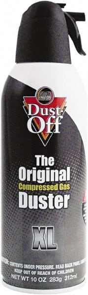 Dust-Off - Black & White Duster - Use with Computer - Exact Tooling