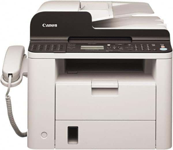 Canon - White Fax Machine - Use with Envelopes, Legal, Letter, Statement - Exact Tooling