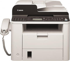 Canon - White Fax Machine - Use with Envelopes, Legal, Letter, Statement - Exact Tooling