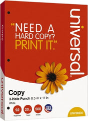 UNIVERSAL - White Copy Paper - Use with Laser Printers, Copiers, Plain Paper Fax Machines - Exact Tooling