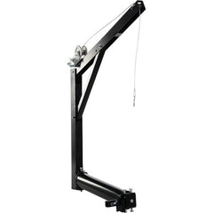 Vestil - 600 Lb Load Capacity, Steel Jib Crane - 3' 61/64" Span - Exact Tooling