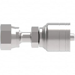 Eaton - Hydraulic Hose Fittings & Couplings Type: Female ORS Swivel, Straight Hose Diameter: 11/16 (Inch) - Exact Tooling