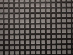 Value Collection - 36 x 40 x 0.035" Perforated Carbon Steel Sheet - 1/2" Straight Square Holes, 11/16" Hole Spacing - Exact Tooling