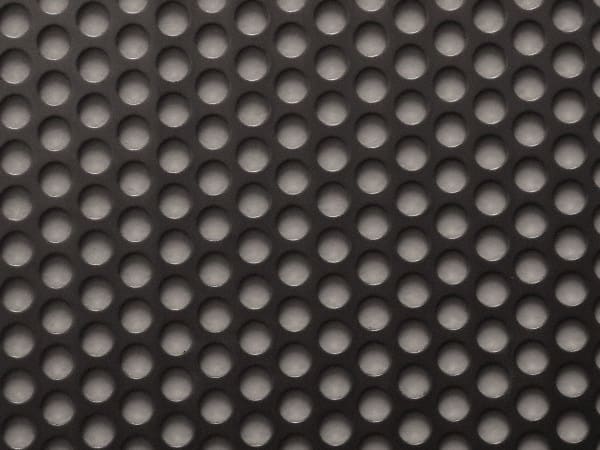 Value Collection - 36 x 40 x 0.06" Perforated Carbon Steel Sheet - 5/16" Staggered Round Holes, 7/16" Hole Spacing - Exact Tooling