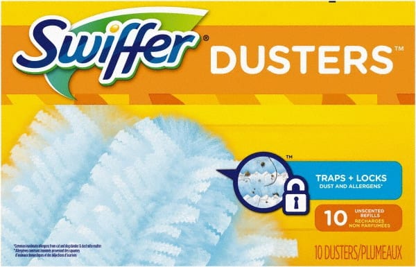 Swiffer - 6" Long Fiber Duster - 6" OAL, Light Blue - Exact Tooling