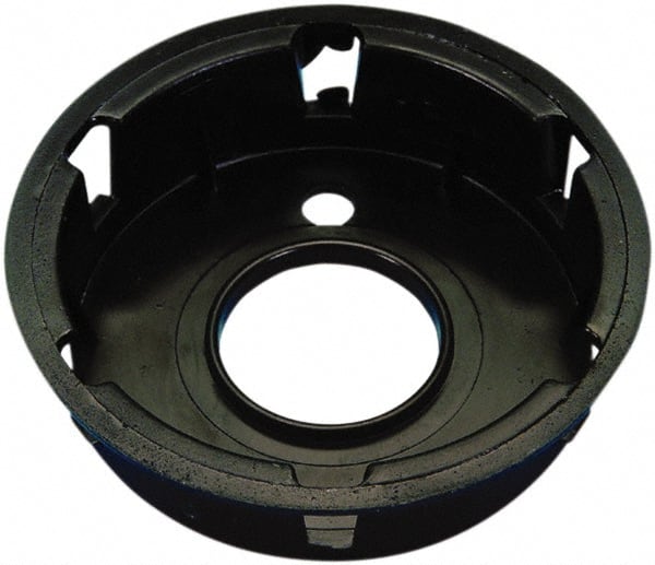 Caplugs - 1" ID, Round Head Plug - 3" OD, High-Impact Polystyrene, Black - Exact Tooling