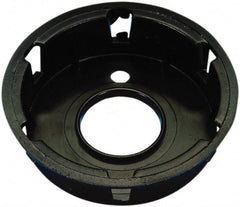 Caplugs - 1" ID, Round Head Plug - 3" OD, High-Impact Polystyrene, Black - Exact Tooling