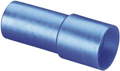 Caplugs - 1.31" ID, Round Head Fuel Injector Cap - 3-29/64" Long, Low-Density Polyethylene, Blue - Exact Tooling