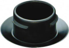 Caplugs - Push-In Finishing Plugfor 7/8 SAE Thread - 0.797" ID, 1.15 OD, 0.29" Deep, Low-Density Polyethylene, Black - Exact Tooling