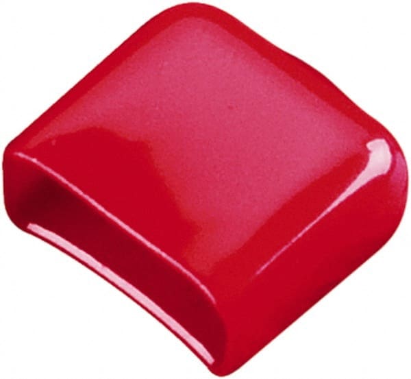 Caplugs - 0.48" x 0.18" x 0.18", Rectangular Head USB Cap - 7/16" Long, Low-Density Polyethylene, Black - Exact Tooling