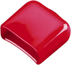 Caplugs - 0.48" x 0.18" x 0.18", Rectangular Head USB Cap - 7/16" Long, Low-Density Polyethylene, Black - Exact Tooling