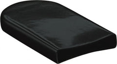 Caplugs - 1/16" x 1-3/16" x 1-3/16", Rectangular with Dome Head Finishing Cap/Grip - 1" Long, Vinyl, Yellow - Exact Tooling
