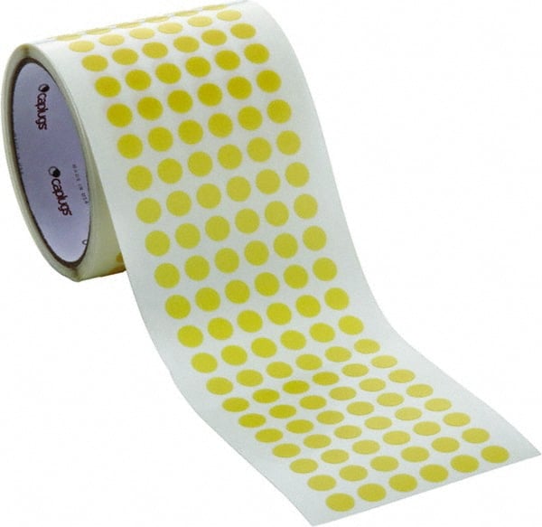 Caplugs - White Vinyl Masking Tape - Series EV00437, 7.1 mil Thick - Exact Tooling