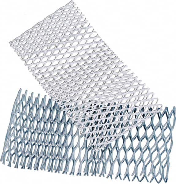 Caplugs - 12-1/2" Min Diam Nonelastic Protective Mesh Sleeving - 6' Long, Natural - Exact Tooling