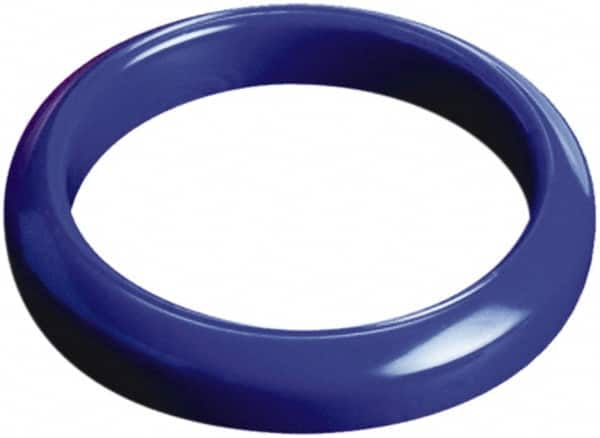 Caplugs - 1.94" ID, Push-On Weld Neck Cap - 2.38" OD, 1/4" Long, Vinyl, Black - Exact Tooling