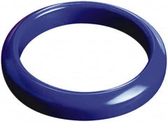 Caplugs - 2.9" ID, Push-On Weld Neck Cap - 1/2" Long, Vinyl, Black - Exact Tooling