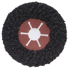 7″ × 1/4″ × 7/8″ FastCut Fiber Disc Type 27 16 Grit Silicon Carbide - Exact Tooling