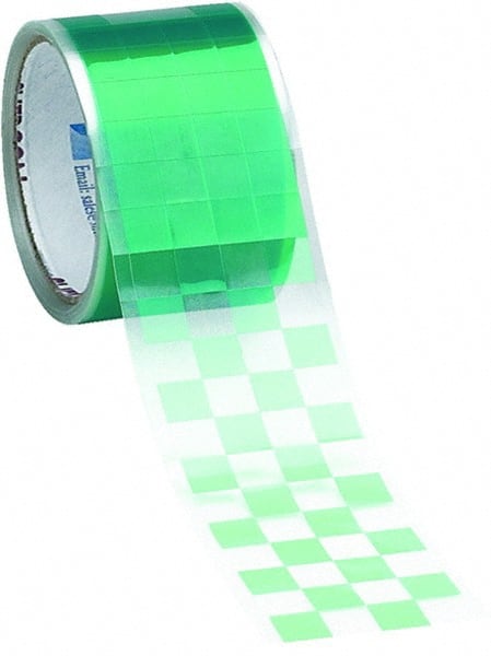 Caplugs - Green Polyester Film High Temperature Masking Tape - Series PCD125X500, 3.5 mil Thick - Exact Tooling