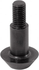Jergens - M12 Round Head Hardened Steel Clamp Cylinder Pressure Point - For ZPS, 17mm High x 17mm Wide - Exact Tooling