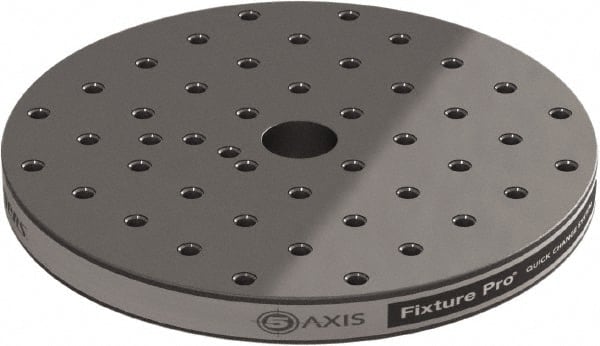 Jergens - 400mm Long x 400mm Wide x 35mm High Steel Fixture Plate - 35mm Plate Thickness - Exact Tooling