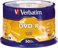 Verbatim - Silver DVD-R Discs - Use with CD, DVD - Exact Tooling