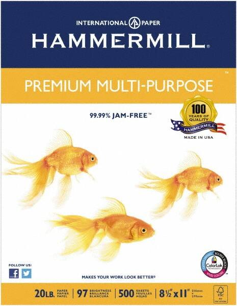 Hammermill - 8-1/2" x 11" White Copy Paper - Use with Inkjet Printers - Exact Tooling