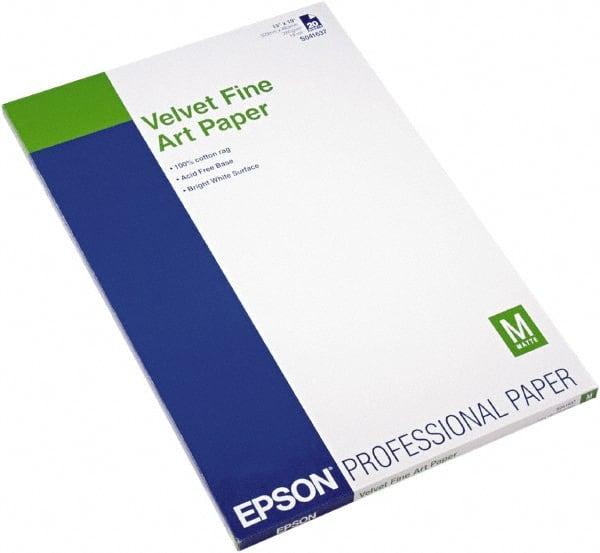 Epson - 13" x 19" White Photo Paper - Use with Inkjet Printers - Exact Tooling