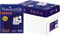 Navigator - 8-1/2" x 11" White Copy Paper - Use with Laser Printers, Copiers, Fax Machines, Multifunction Machines - Exact Tooling