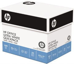 Hewlett-Packard - 8-1/2" x 11" White Copy Paper - Use with Laser Printers, Copiers, Fax Machines, Inkjet Printers - Exact Tooling