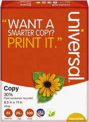 UNIVERSAL - 8-1/2" x 11" White Copy Paper - Use with Laser Printers, Copiers, Plain Paper Fax Machines - Exact Tooling