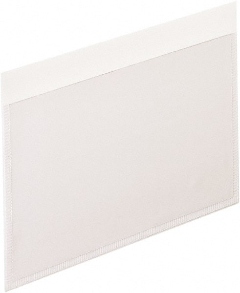 Pendaflex - 3 x 5", Letter Size, Clear, Pocket Folders - Assorted Tab Cut Location - Exact Tooling